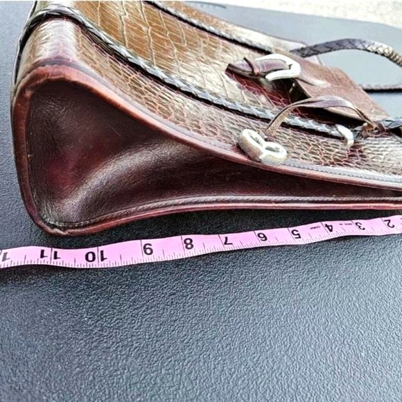 Brighten Unique Vintage Featured in Ad Inserts Leather Luxury Purse Bag Tote Set - Picture 4 of 16